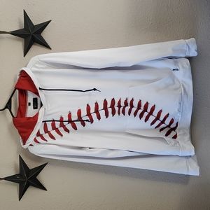 SLEEFS brand baseball hoodie